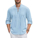 Camisa Masculina em Linho Guarujá