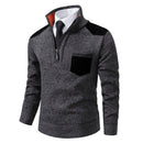 Suéter Masculino Casual Meio Zíper Florença