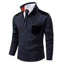 Suéter Masculino Casual Meio Zíper Florença