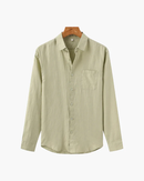 Camisa Masculina Puro Linho Mykonos